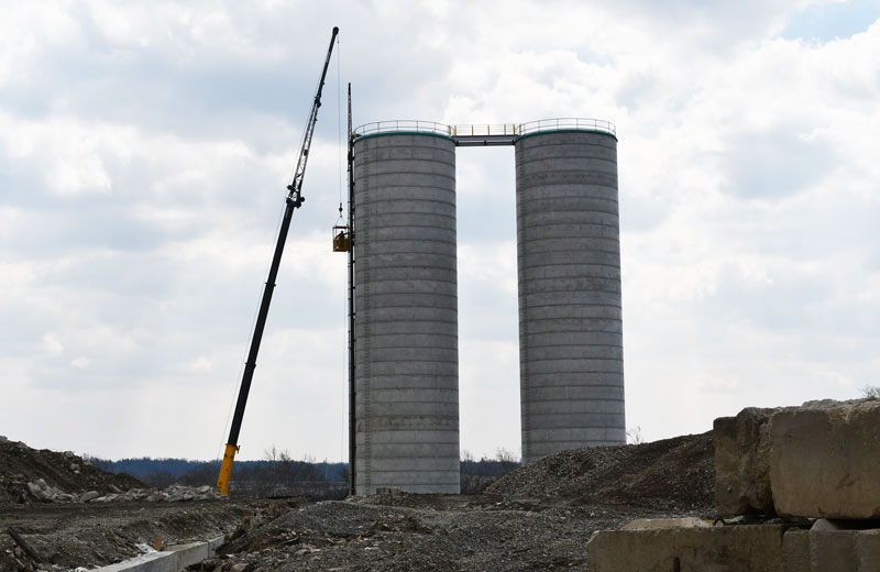 City Concrete silo project